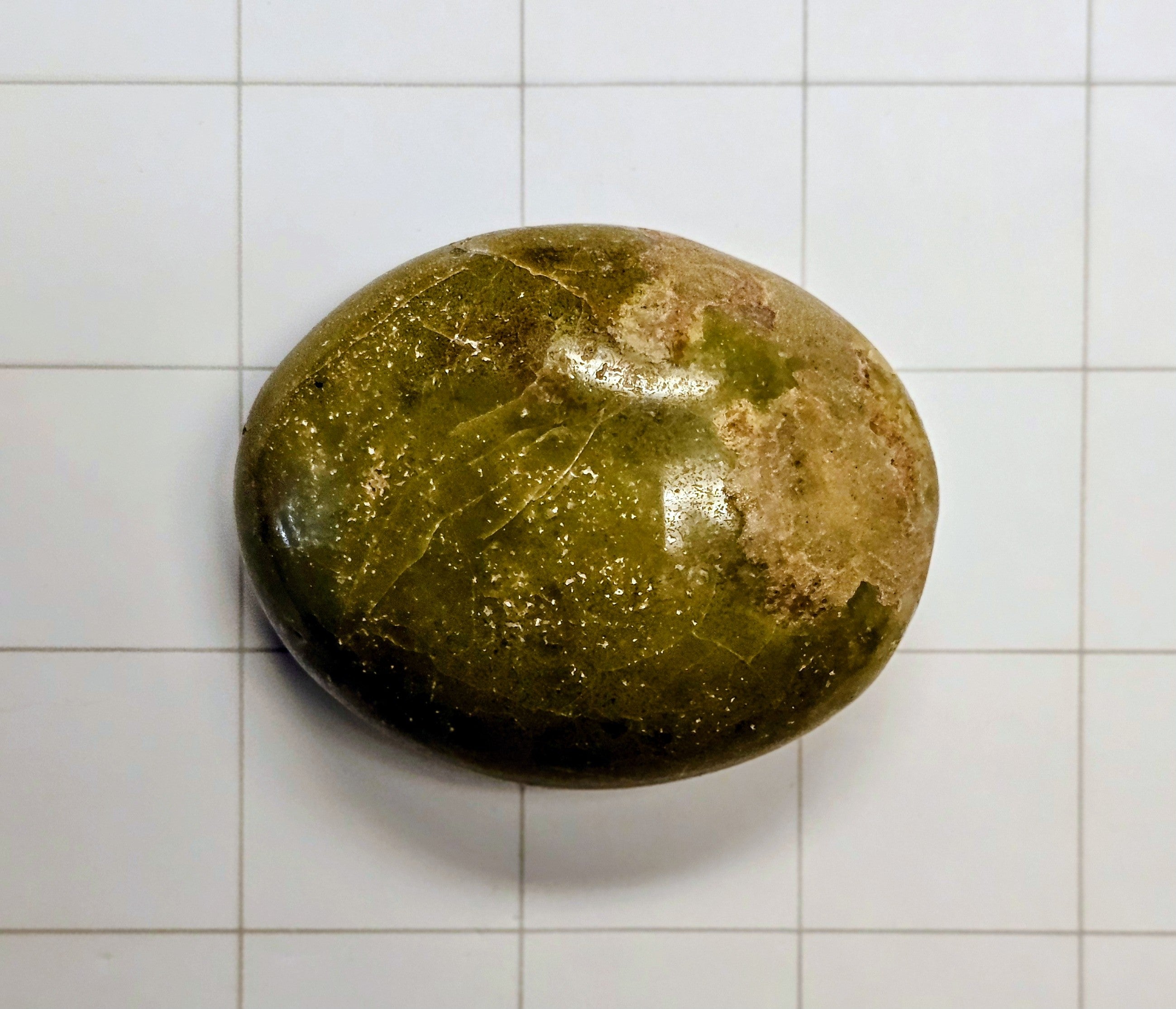 Green Opal Palm Stone