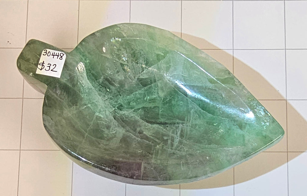 Fluorite Leaf dish