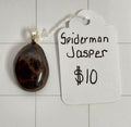 Spiderman Jasper pendant