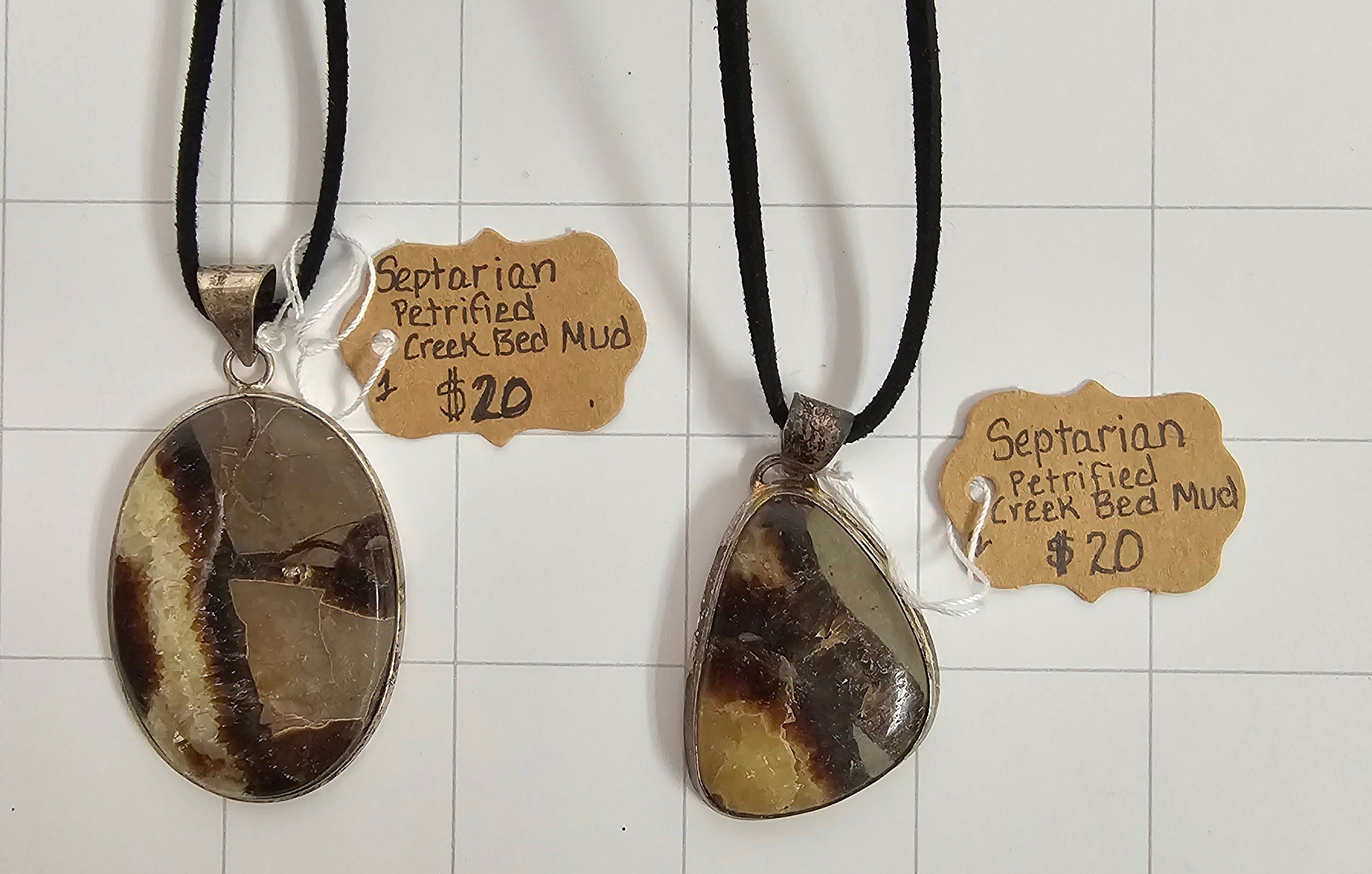 Septarian Necklace