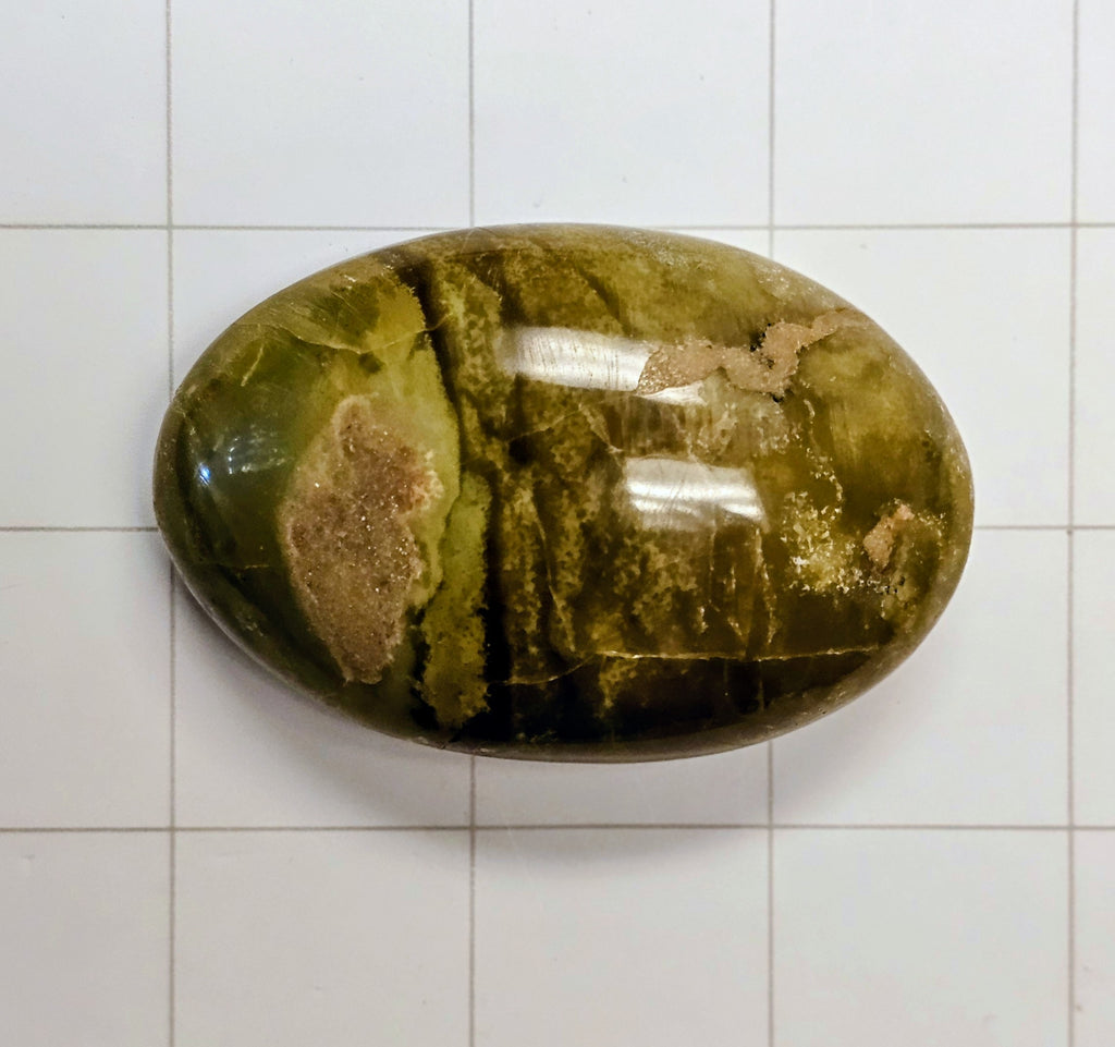 Green Opal Palm Stone