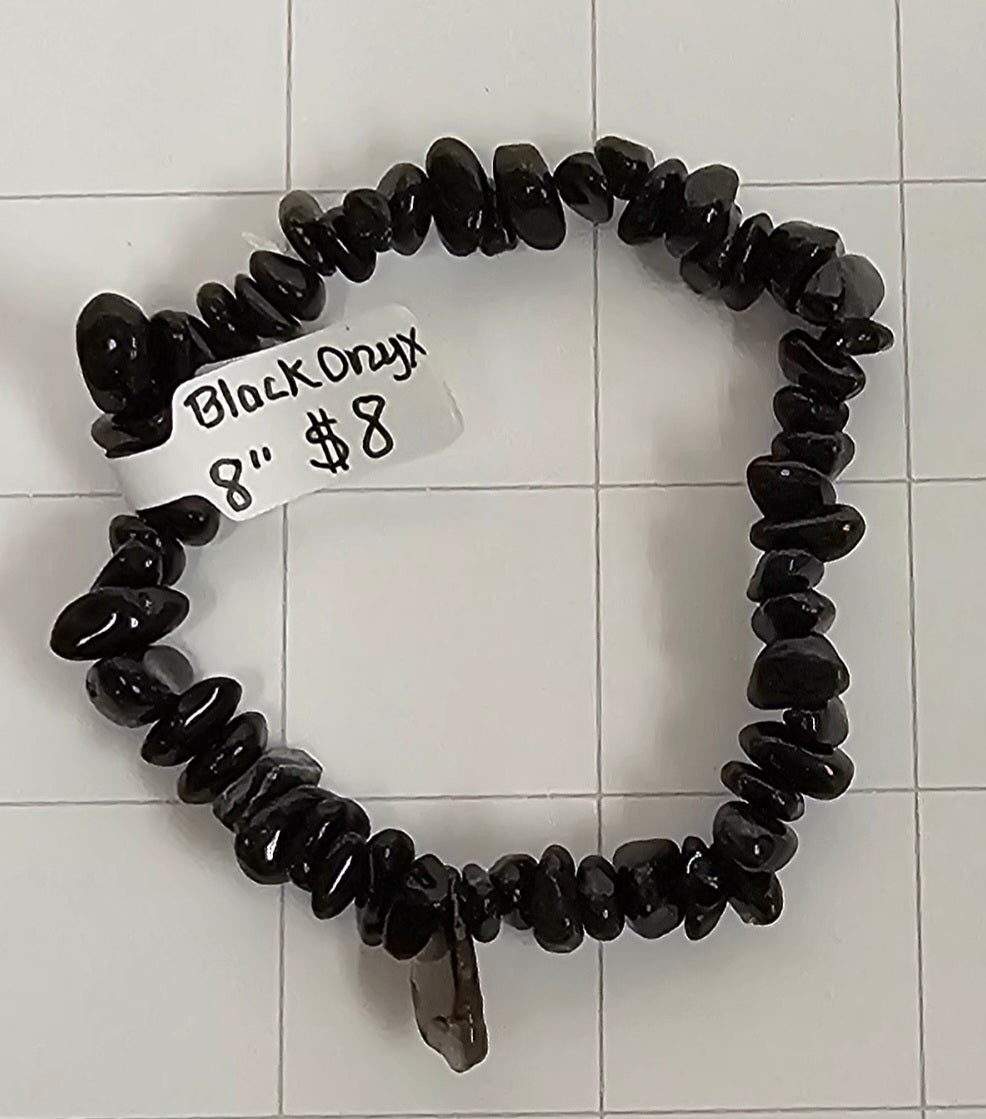 Black Onyx chip Bracelet
